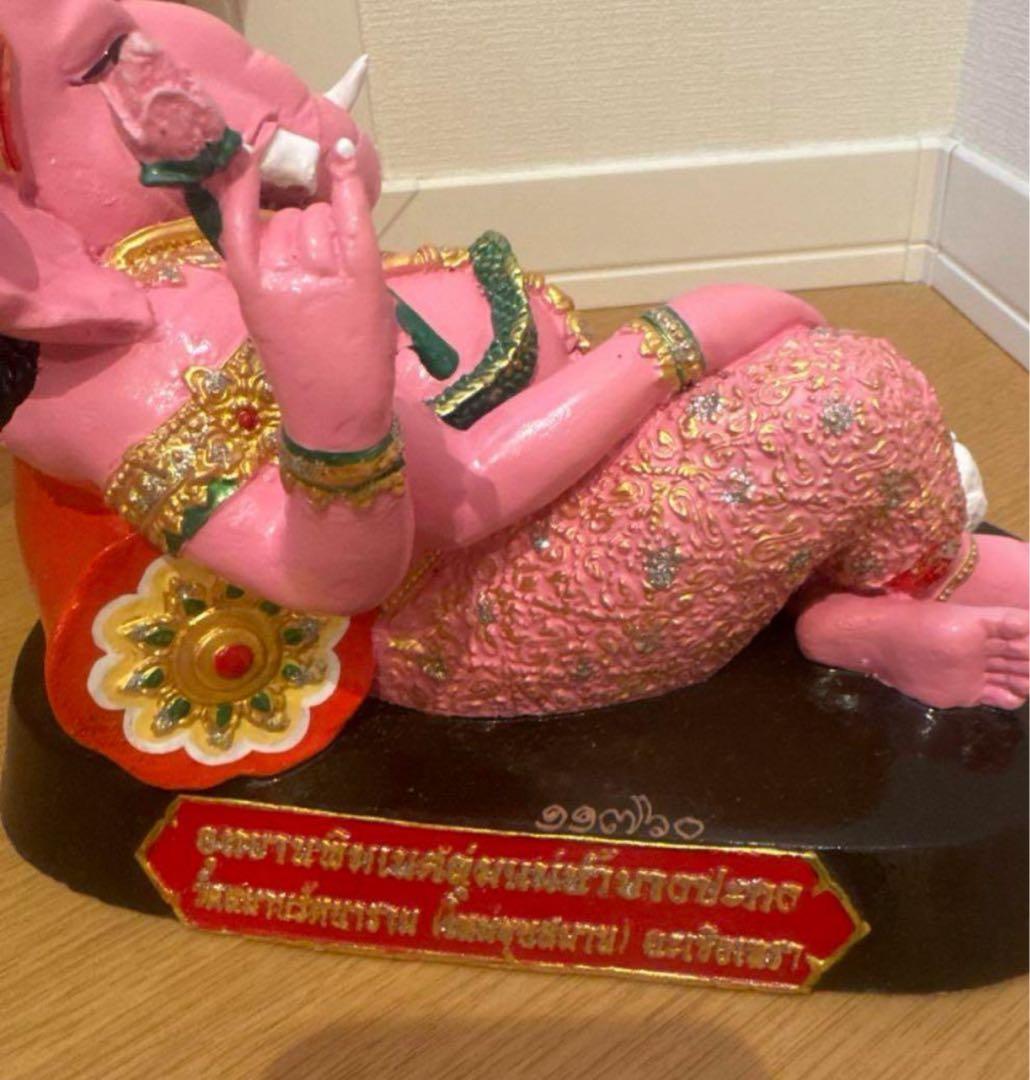 3倍速で願いが叶うと言われている【ピンクのガネーシャ】タイの現地で購入！