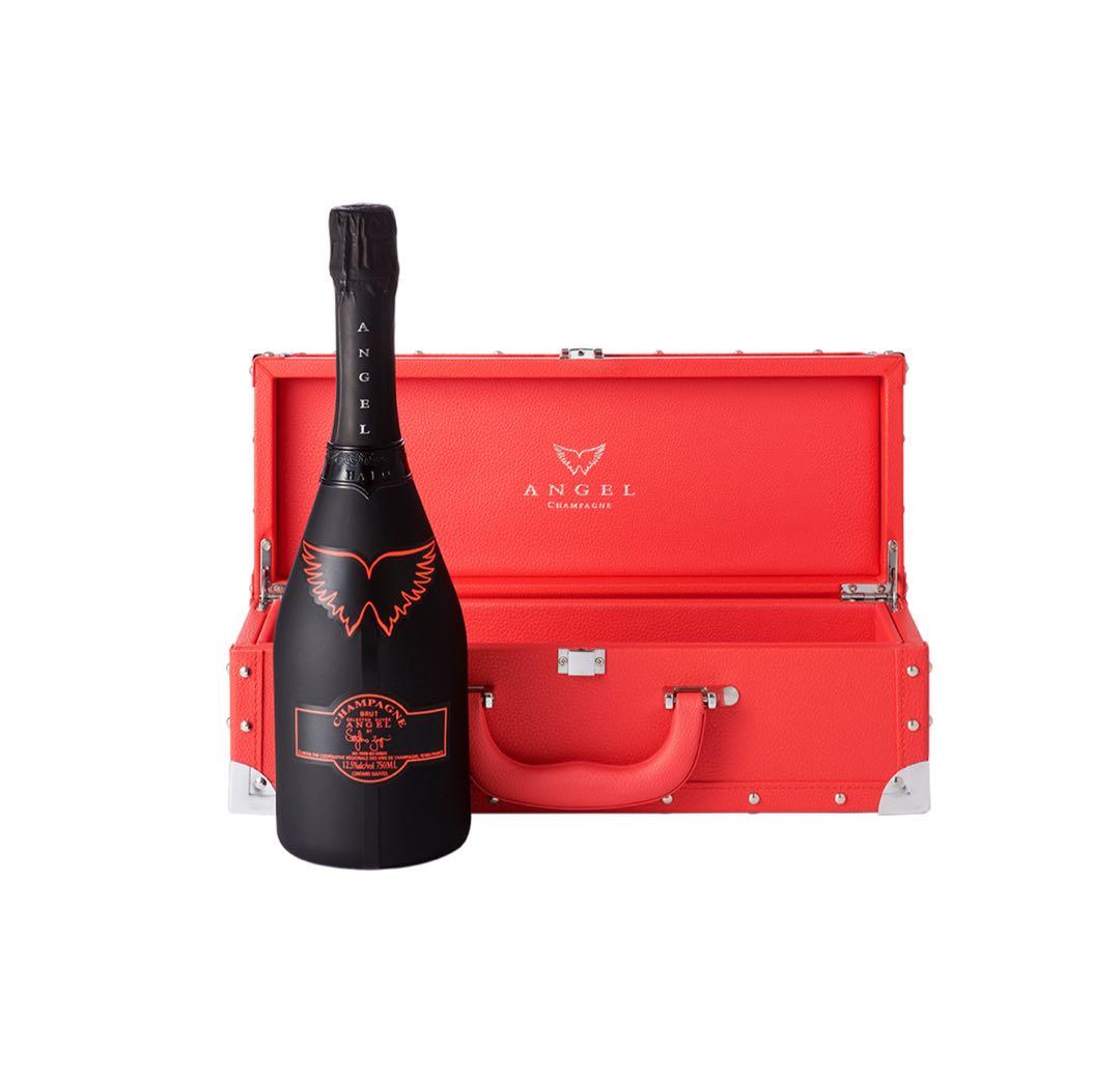 ANGEL CHAMPAGNE NV Brut HALO Red 専用ケース付き