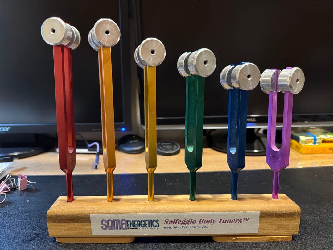 Solfeggio Body Tuners 6本 Soma Energetics