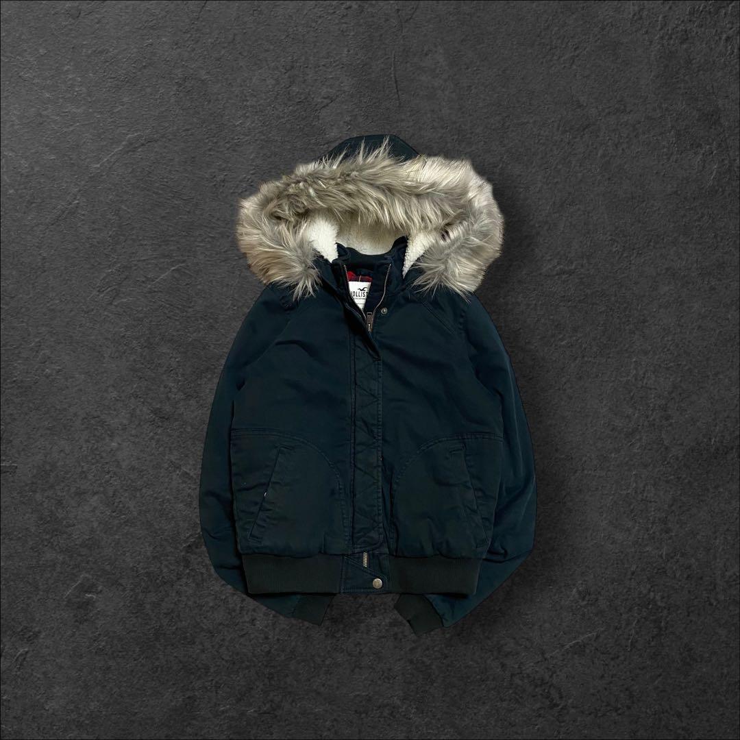 00s archive 短丈 ファー ミリタリージャケット N-2B y2k S