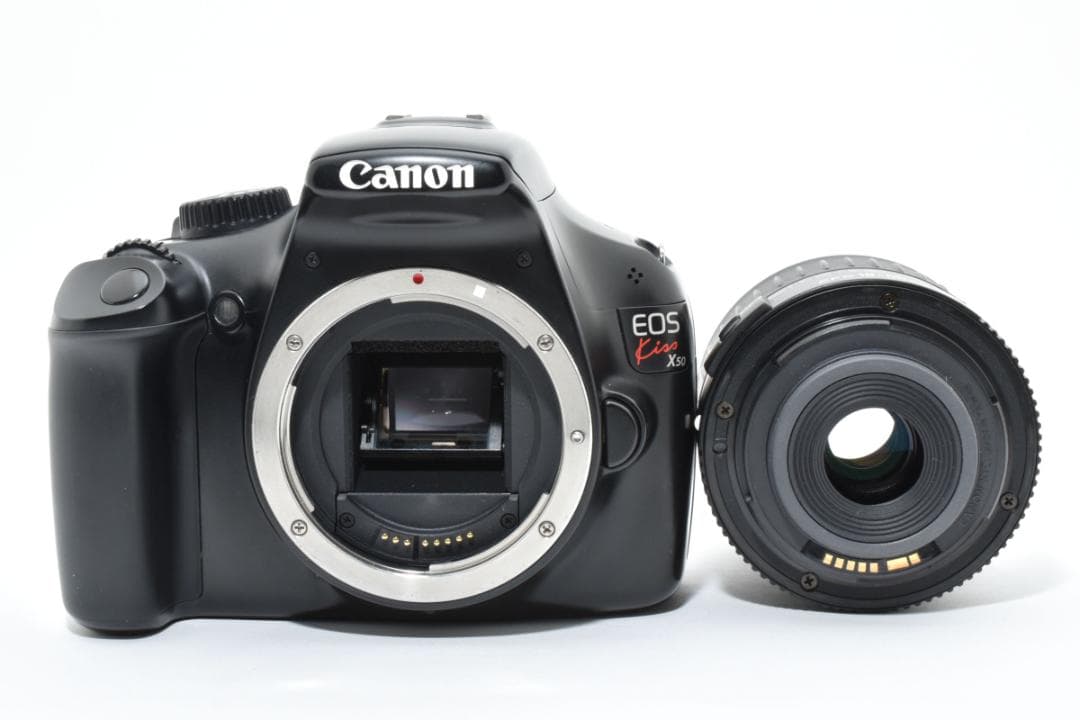 美品S数5556回 キャノン Canon EOS Kiss X50 レンズセット