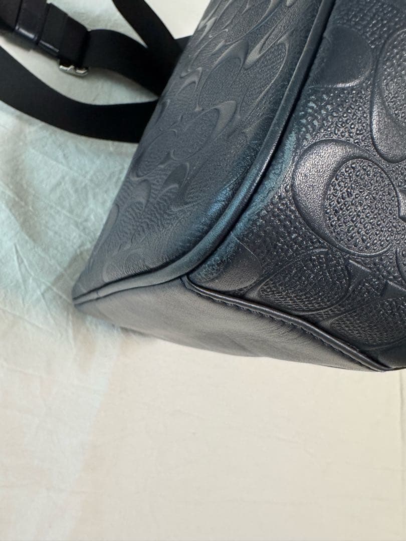 Coach レザー ショルダーバッグ