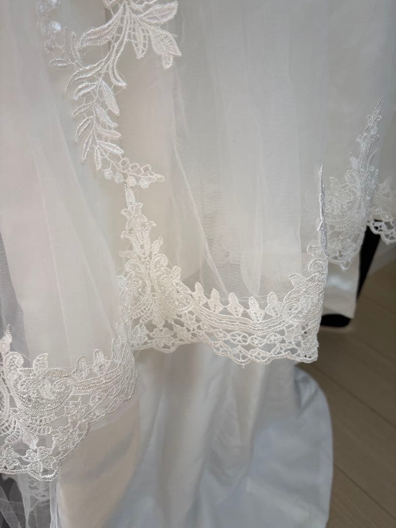 ウェディングドレス S マーメイド オフショルダー