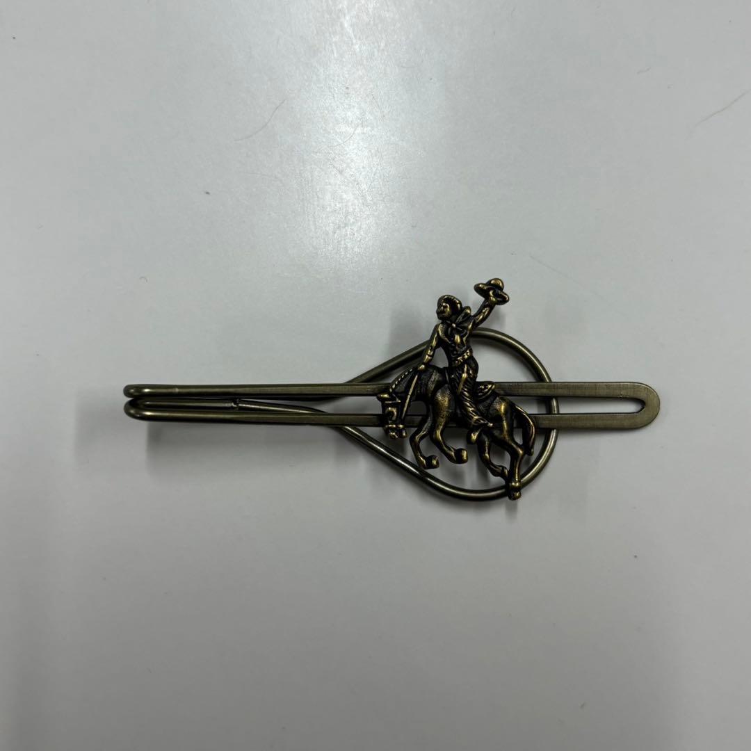 RRL ダブルアールエル　ネクタイピン ラルフローレン　クリップ　ロデオ