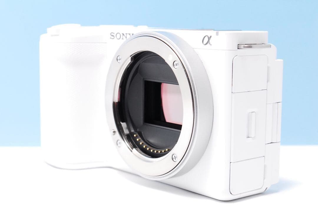 Vlog最強セット】SONY ZV-E10 II ダブル+純正グリップ ホワイト