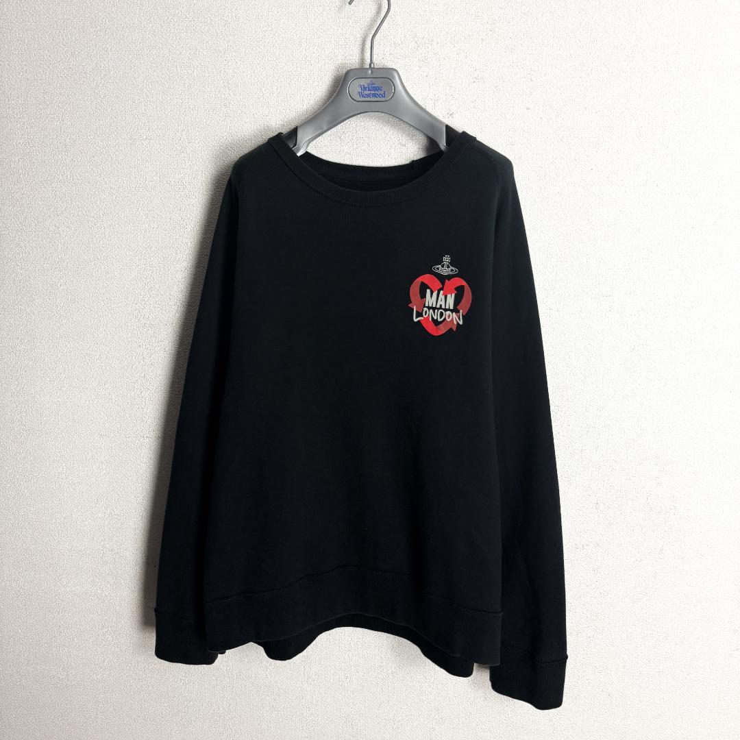 【美品☆大人気デザイン☆ハートオーブ刺繍】ヴィヴィアンウエストウッド スウェット