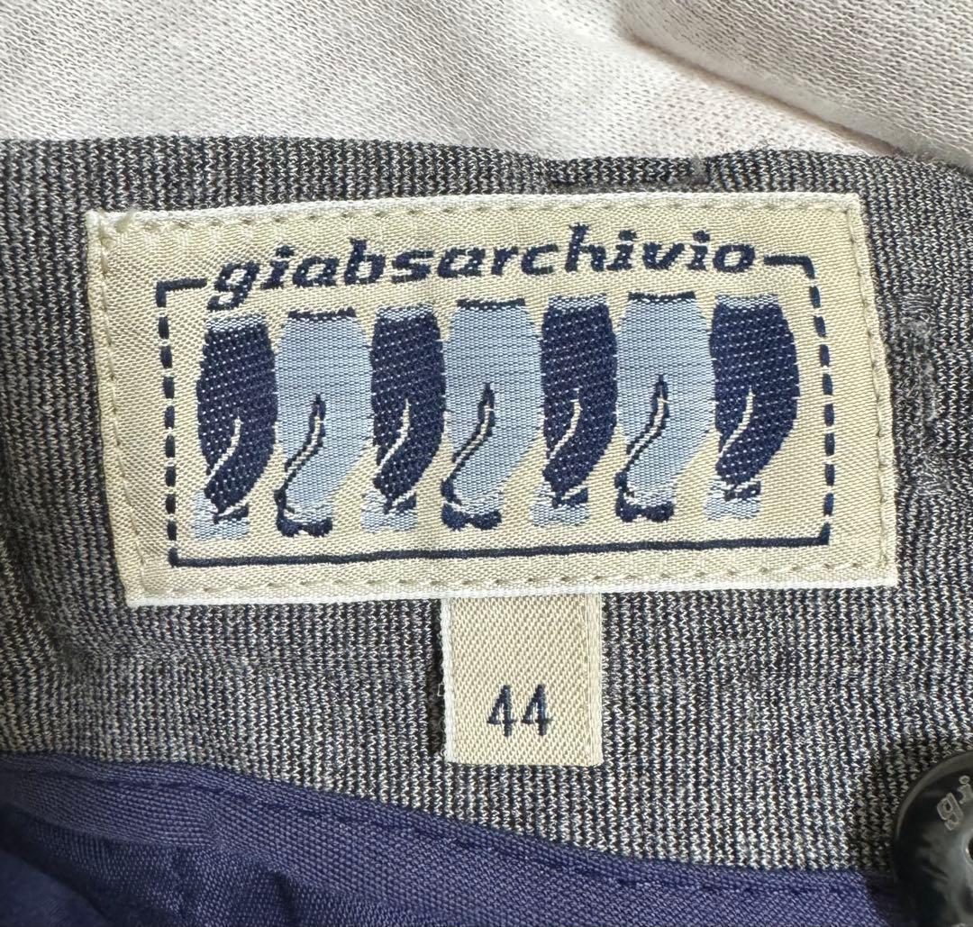 【未使用】giabsarchivio マサッチョ グレー ジャブスアルキヴィオ
