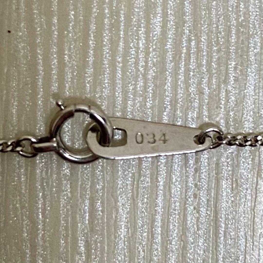 一粒 プラチナダイヤモンドネックレス 0.34ct pt850