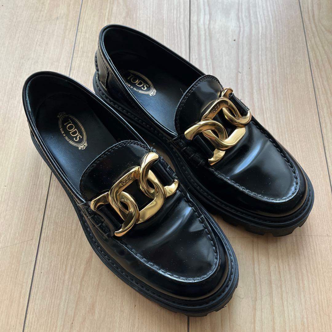 Tod’s トッズ　ケイト　厚底ローファー
