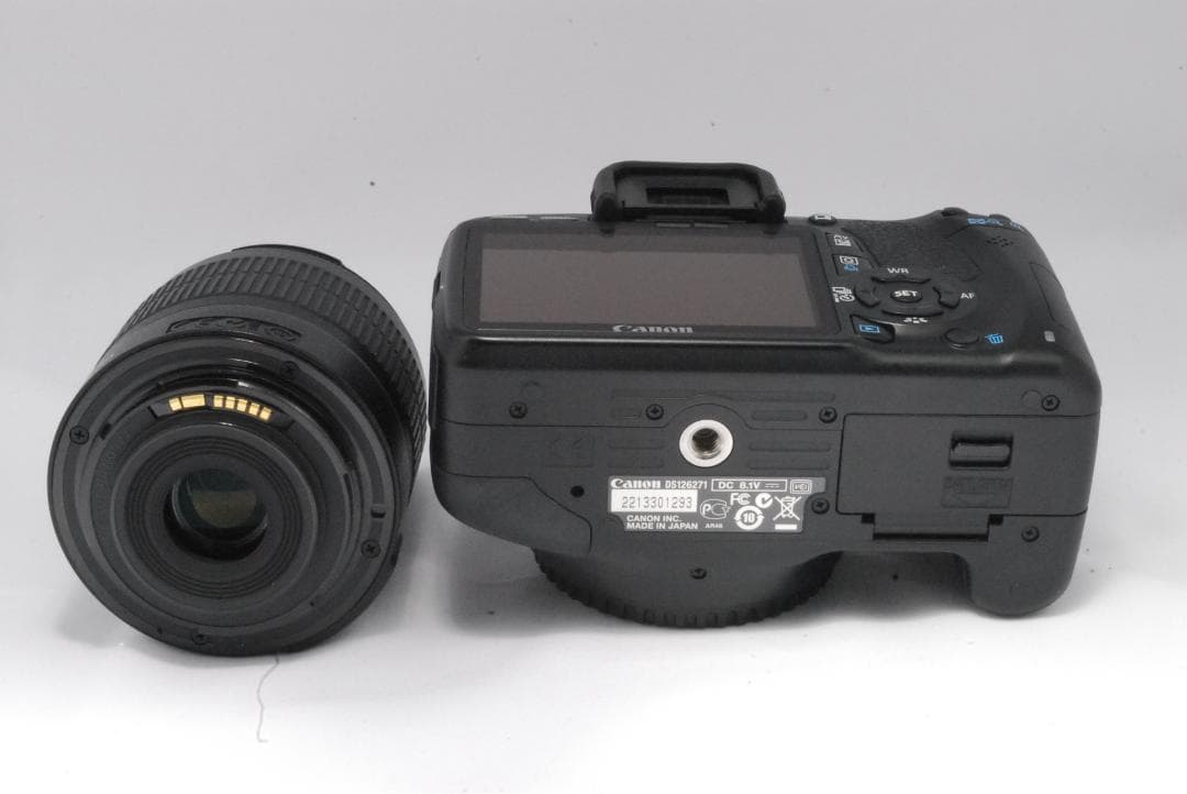 Canon kiss x4 標準レンズセット 入門者用 値引き対応可 付属品