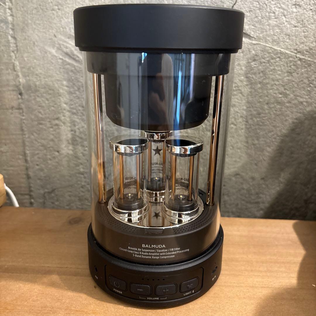 バルミューダ　スピーカー　M01A-BK 2022年製 ブラック　596