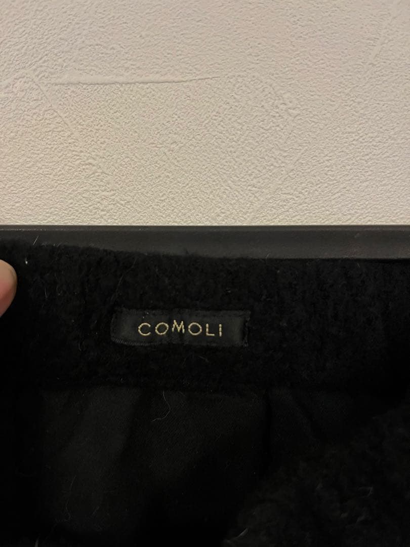 コモリ サイズ1 ウールフリースパンツ comoli 21aw