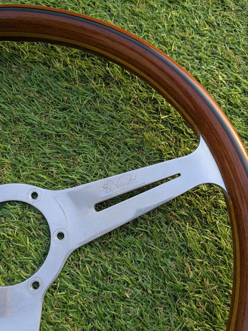 NARDI　ウッドステアリング