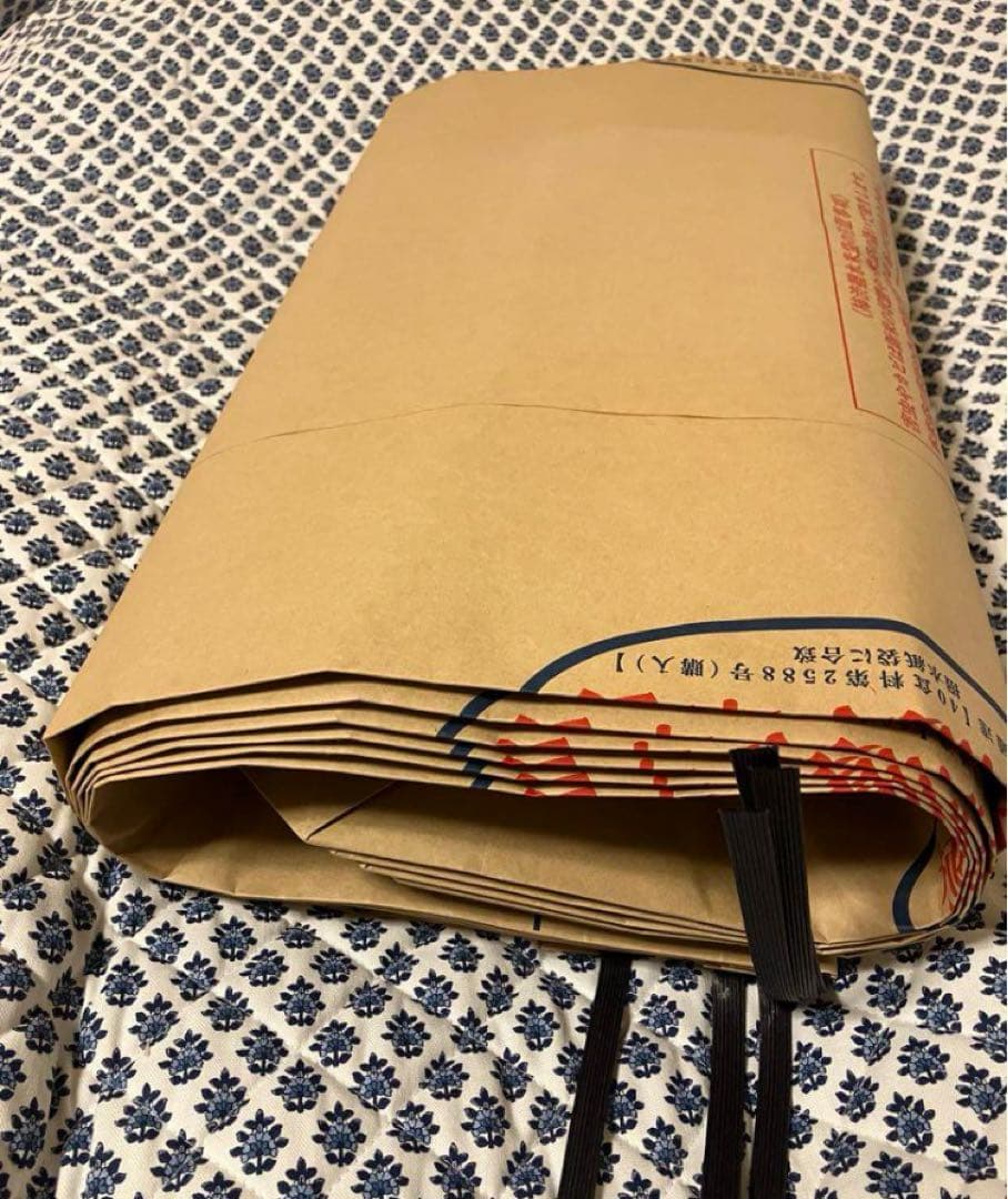 新品未使用　柿渋米袋　備蓄用30kg 5枚