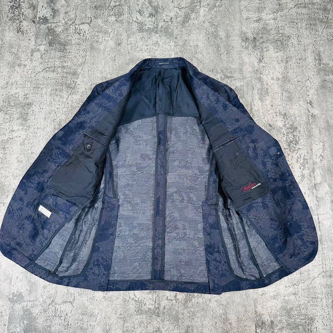 タリアトーレ ピーノ レラリオ リネン×コットン 2B ジャケット サイズ48