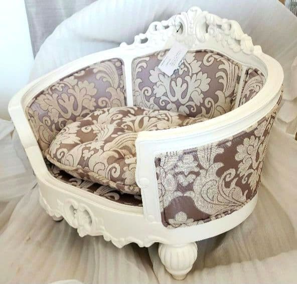 高級 フレンチ ロココ ミニ ソファー 飾り スーパードルフィー 子供 ペット