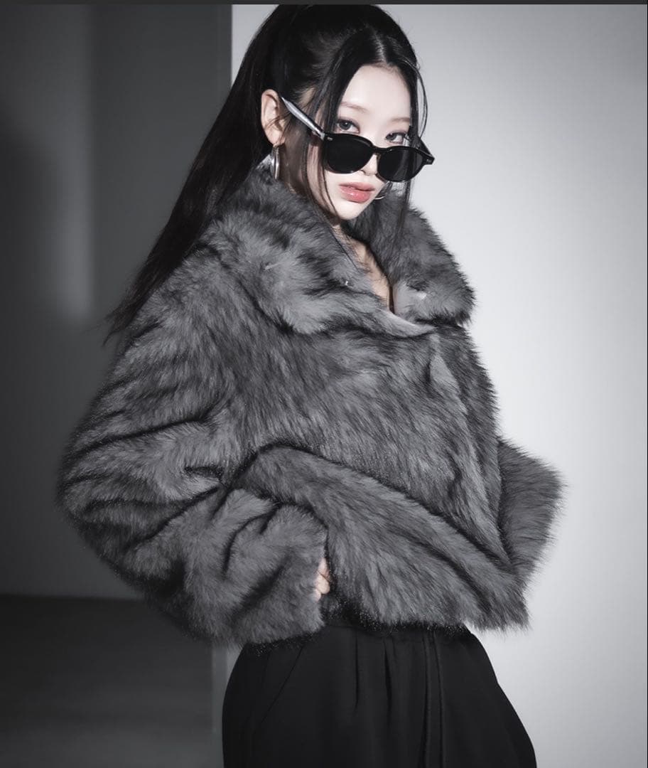 【即購入OK】me+em select 2wayファーコート