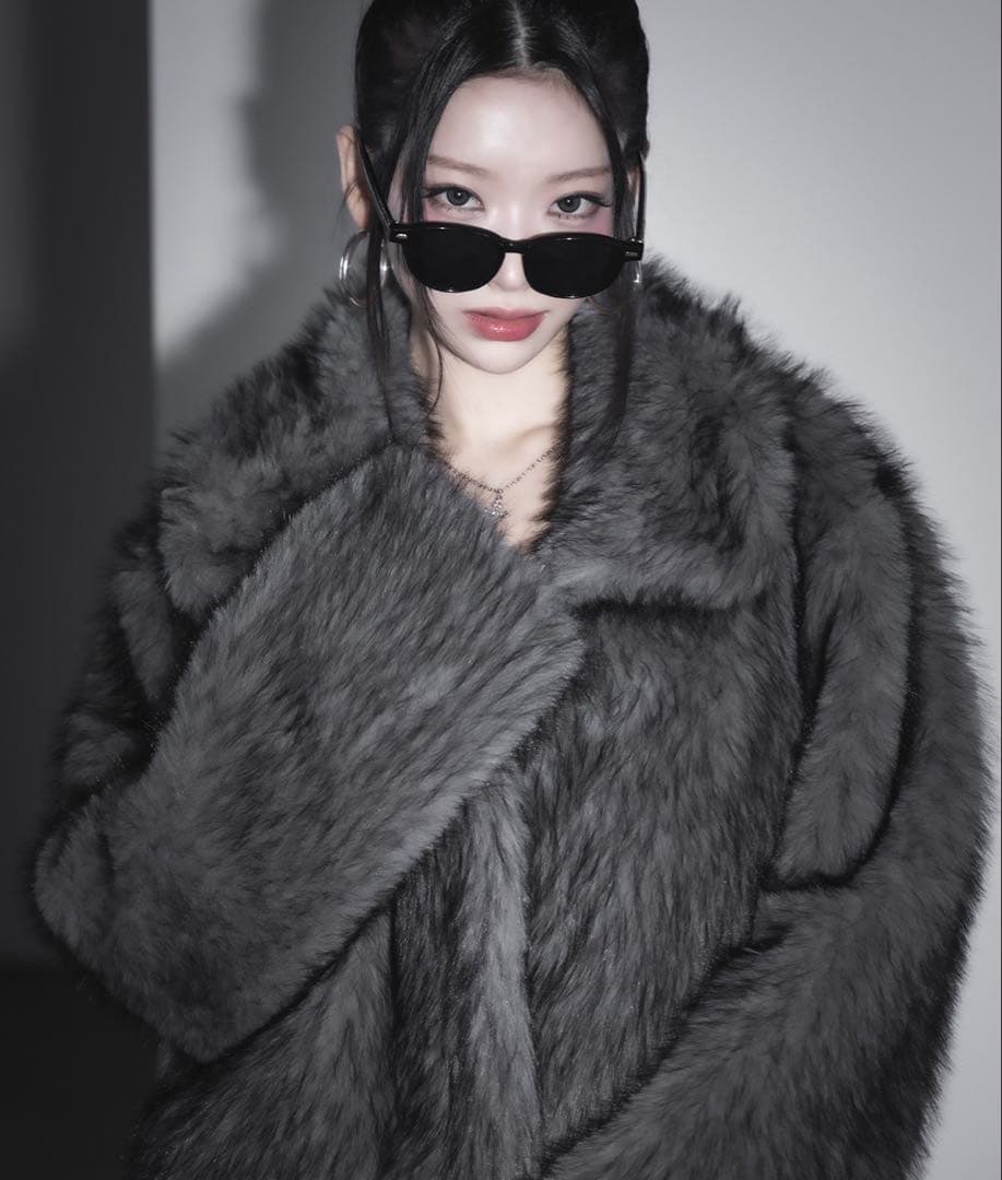 【即購入OK】me+em select 2wayファーコート