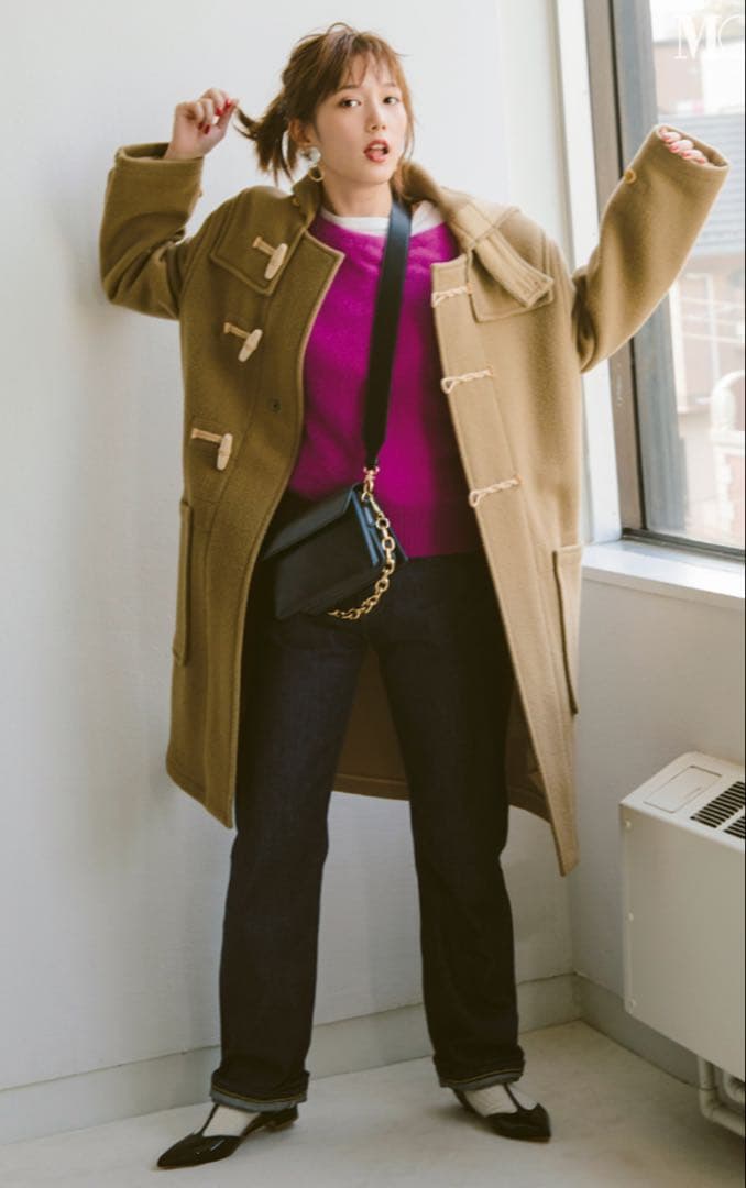 新品GLOVERALL/MONTY/ネイビー/ダッフルコート/菅田将暉別カラー