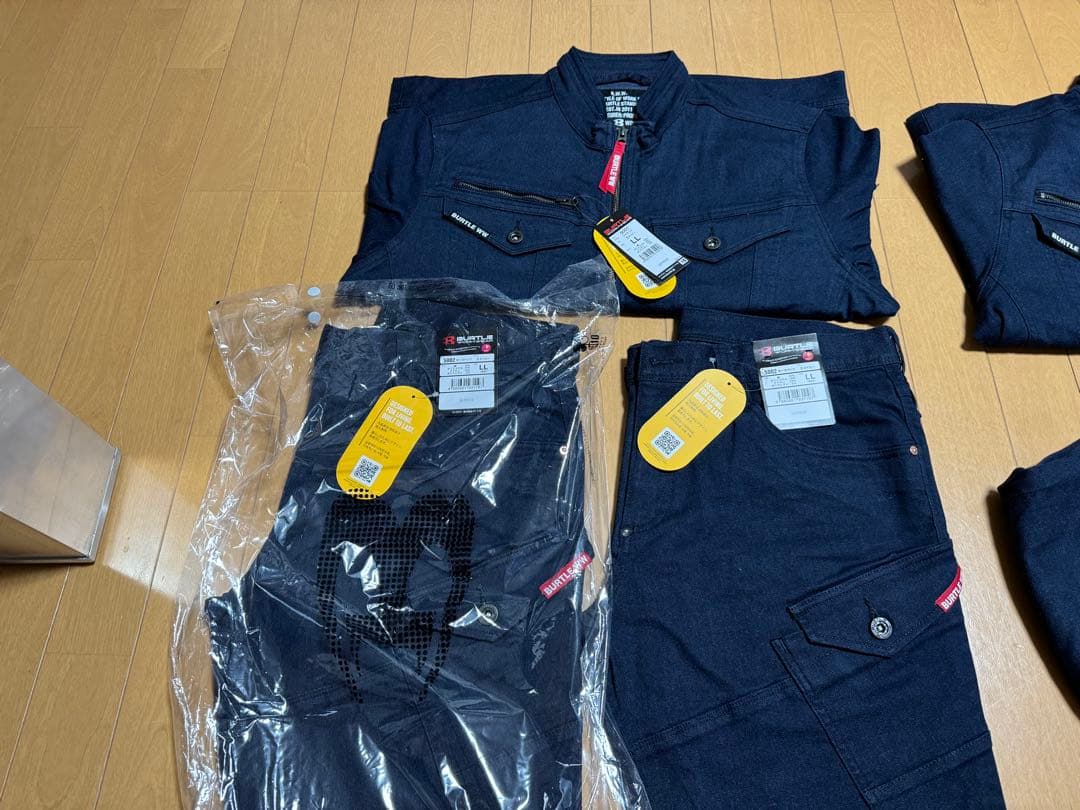 BURTLE バートル　ジャケット　パンツ　LLサイズ　5001 5002 新品