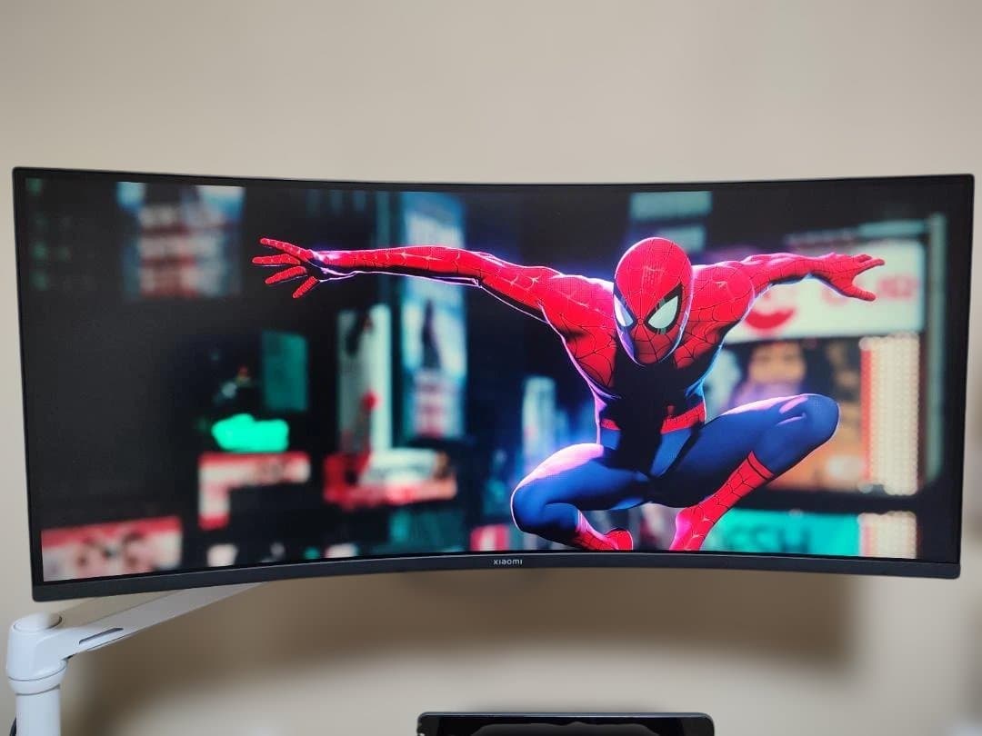 Xiaomi 曲面ゲーミングモニター G34WQi　日曜まで30,000円