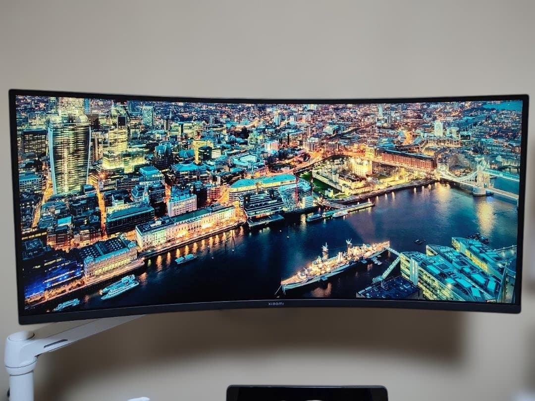 Xiaomi 曲面ゲーミングモニター G34WQi　日曜まで30,000円