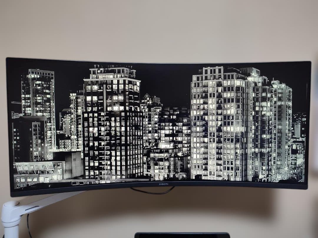 Xiaomi 曲面ゲーミングモニター G34WQi　日曜まで30,000円