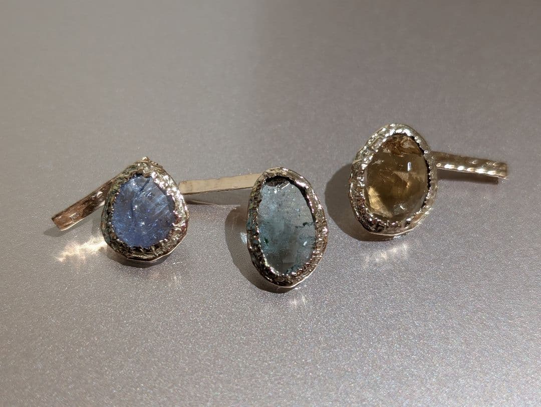 conoaコノア　凍りかけの水たまり　ピアスセット