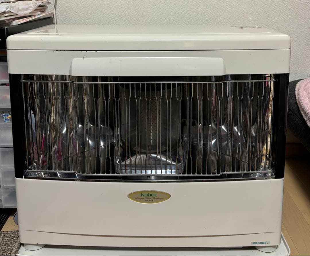 【東北限定】kabec ストーブ UFH-112TBFM D ホワイト