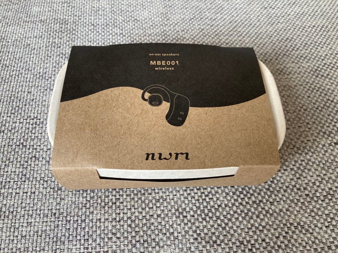 【未開封/未使用】nwm MBE001BA ヌーム 完全ワイヤレスイヤホン