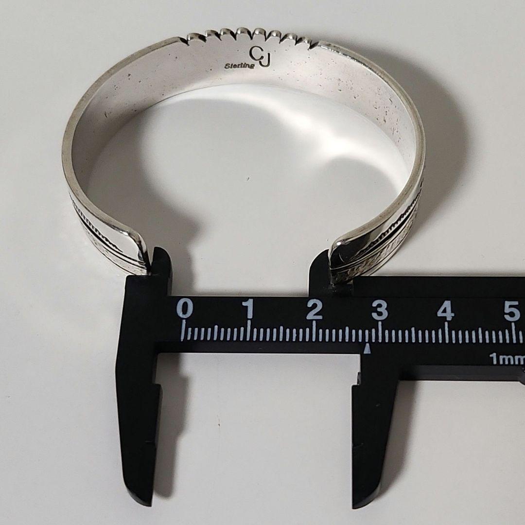 ナバホ　シルバーブレスレット　Charlie John