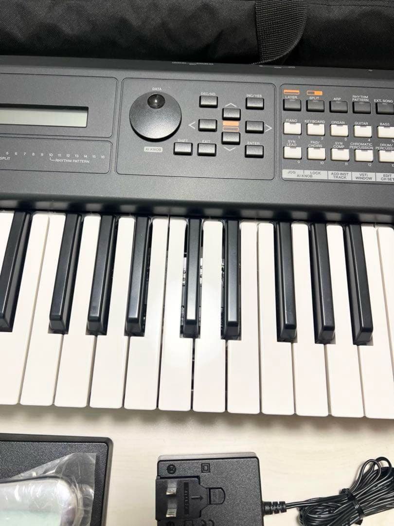 YAMAHA シンセサイザー　mx61 フットペダル　ケース　付き