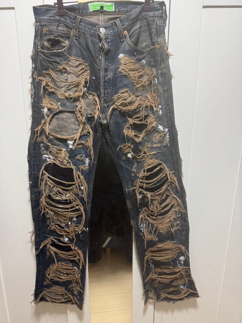 パンツ INNOCENCE NY DESTROY DENIM PANTS