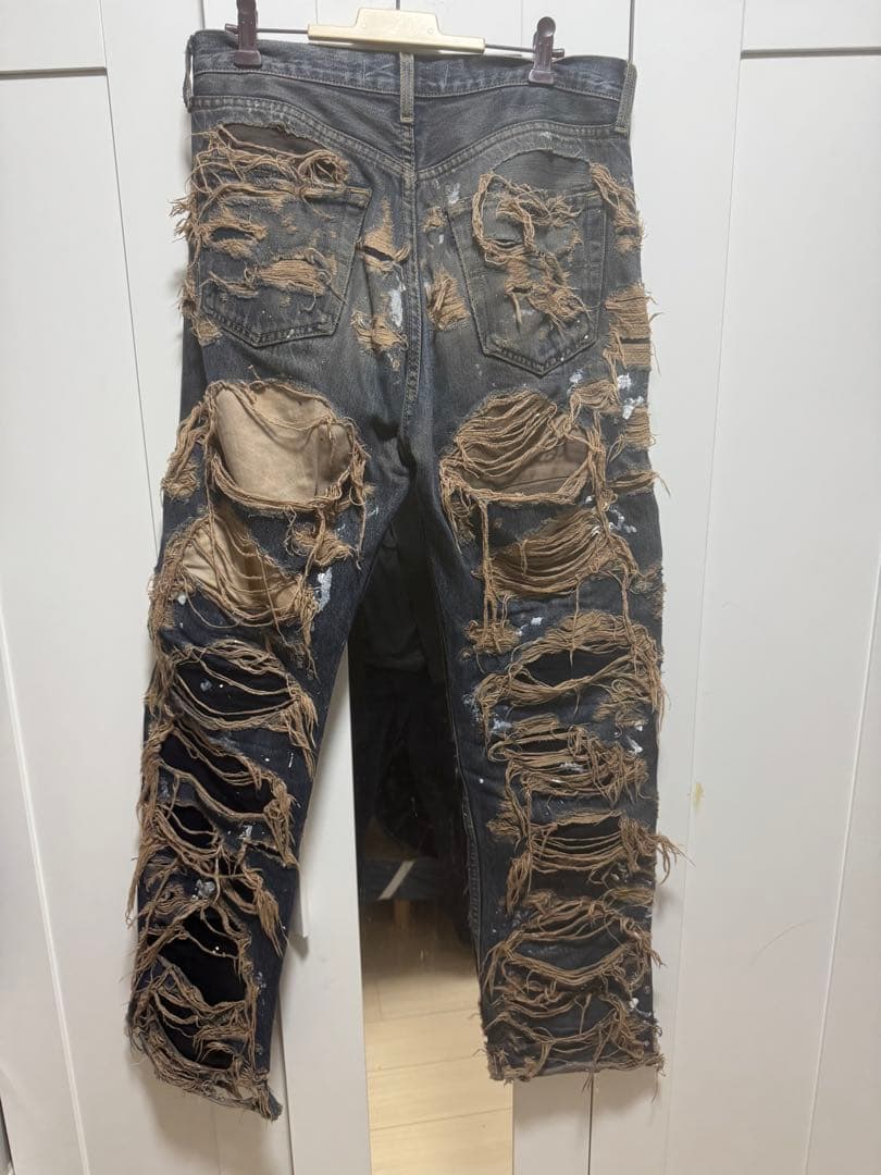 パンツ INNOCENCE NY DESTROY DENIM PANTS