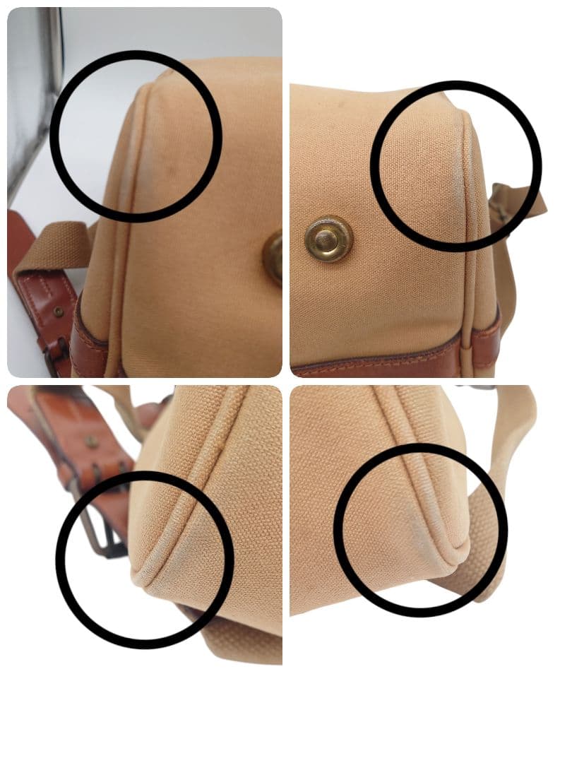 【ヴィンテージ】ラルフローレン　サファリ　キャンバス　レザー　 ボストンバッグ