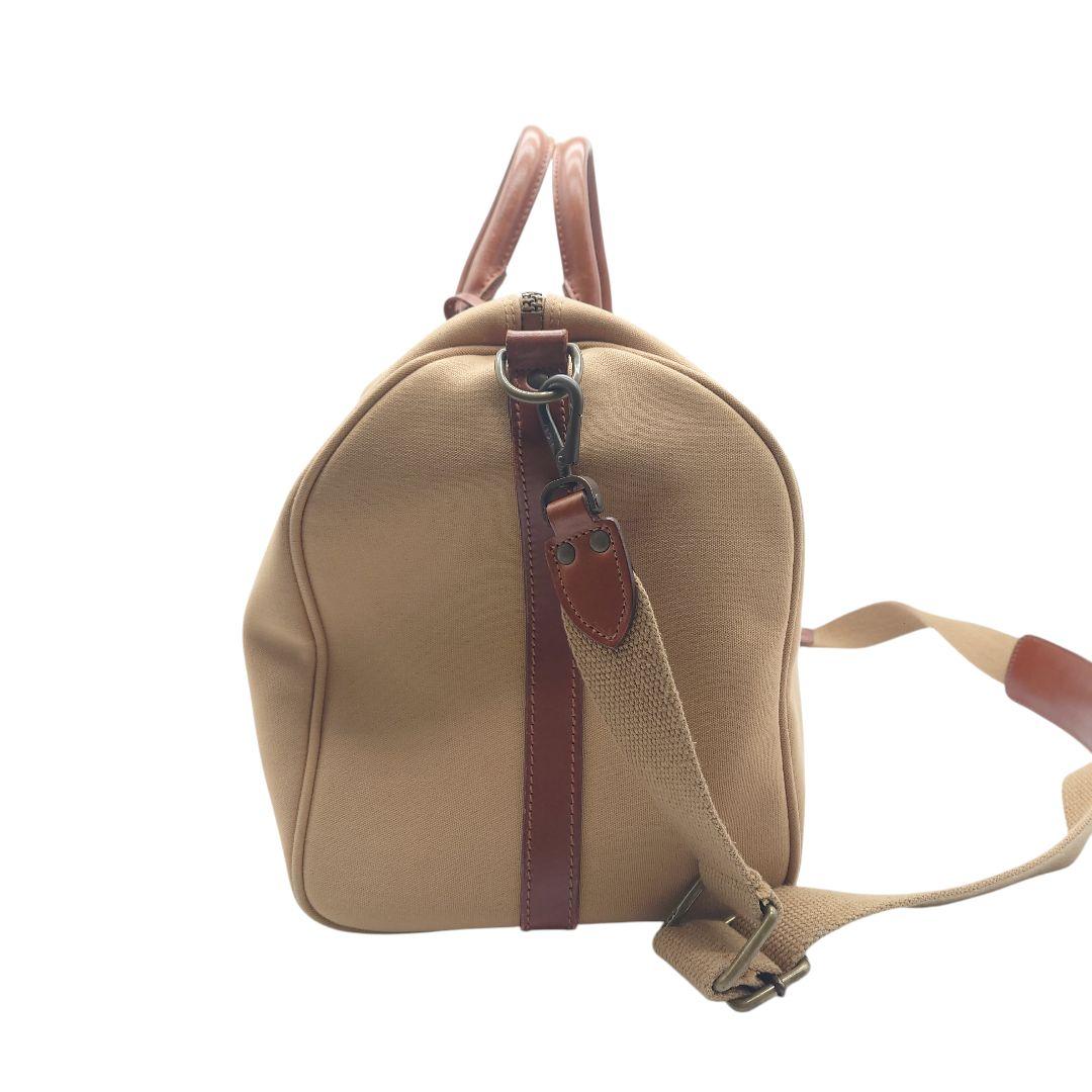 【ヴィンテージ】ラルフローレン　サファリ　キャンバス　レザー　 ボストンバッグ