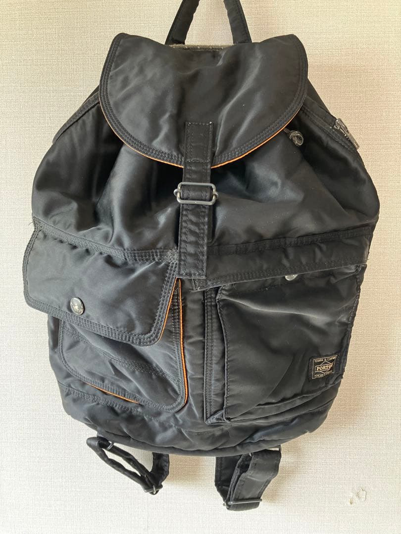 PORTER　TANKER　リュック　バックパック　ブラック