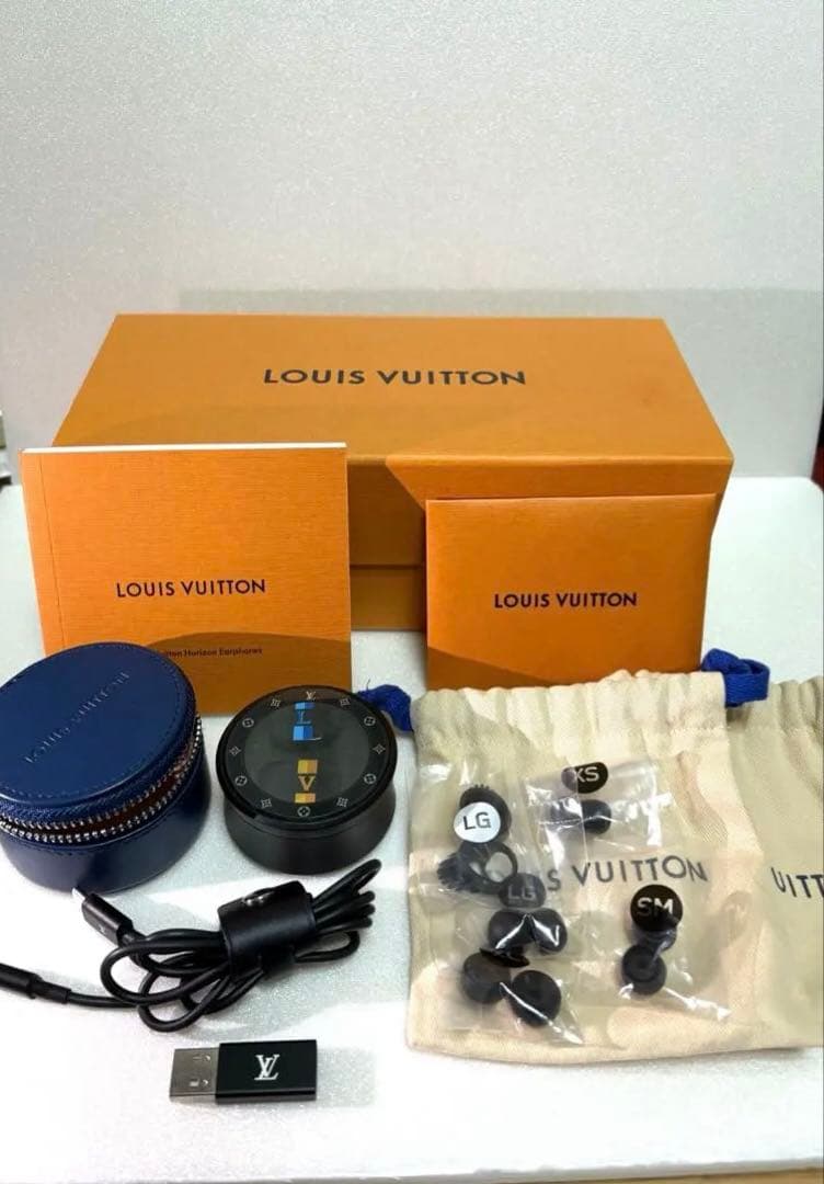 【美品】ルイヴィトン ホライゾン ワイヤレス イヤホン モノグラム エクリプス