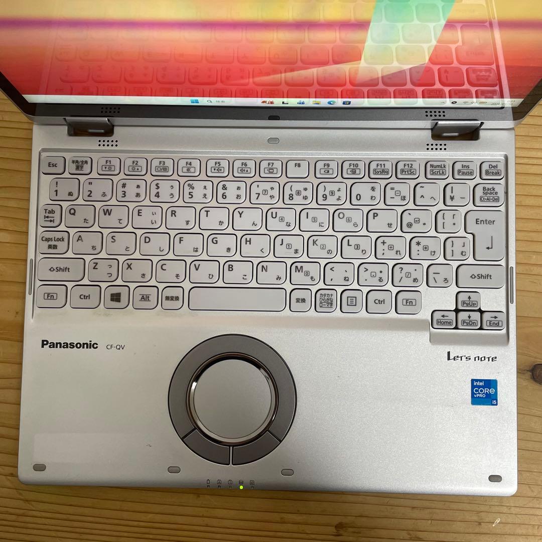 レッツノートCF-QV1/Core i5/メモリ8GB