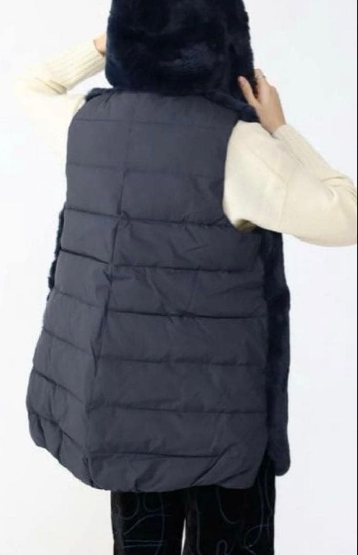 ヤマダヤ　福袋　2026年　ネイビー ファーコート