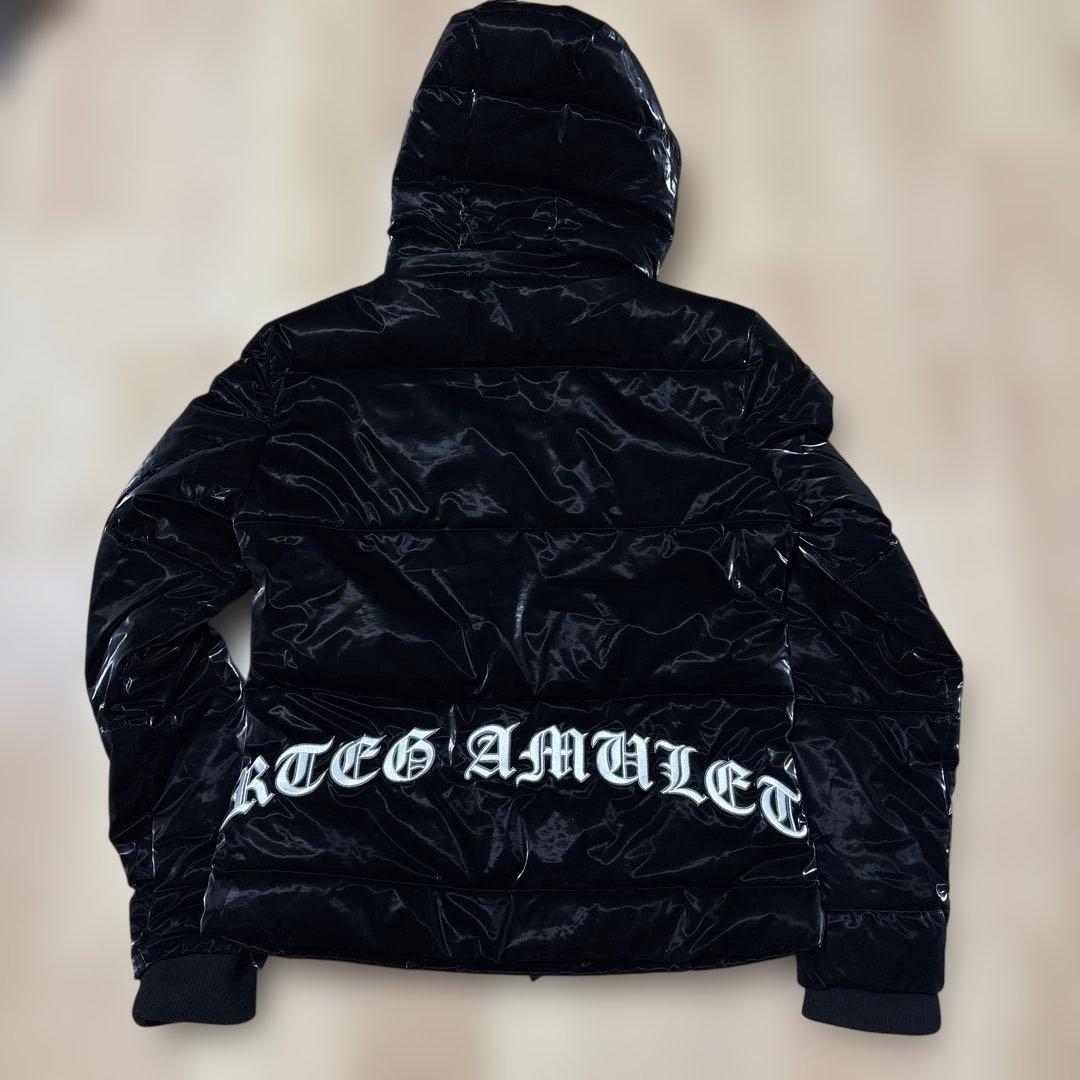 アダムスジャグラー　ダウンジャケット　ブラック