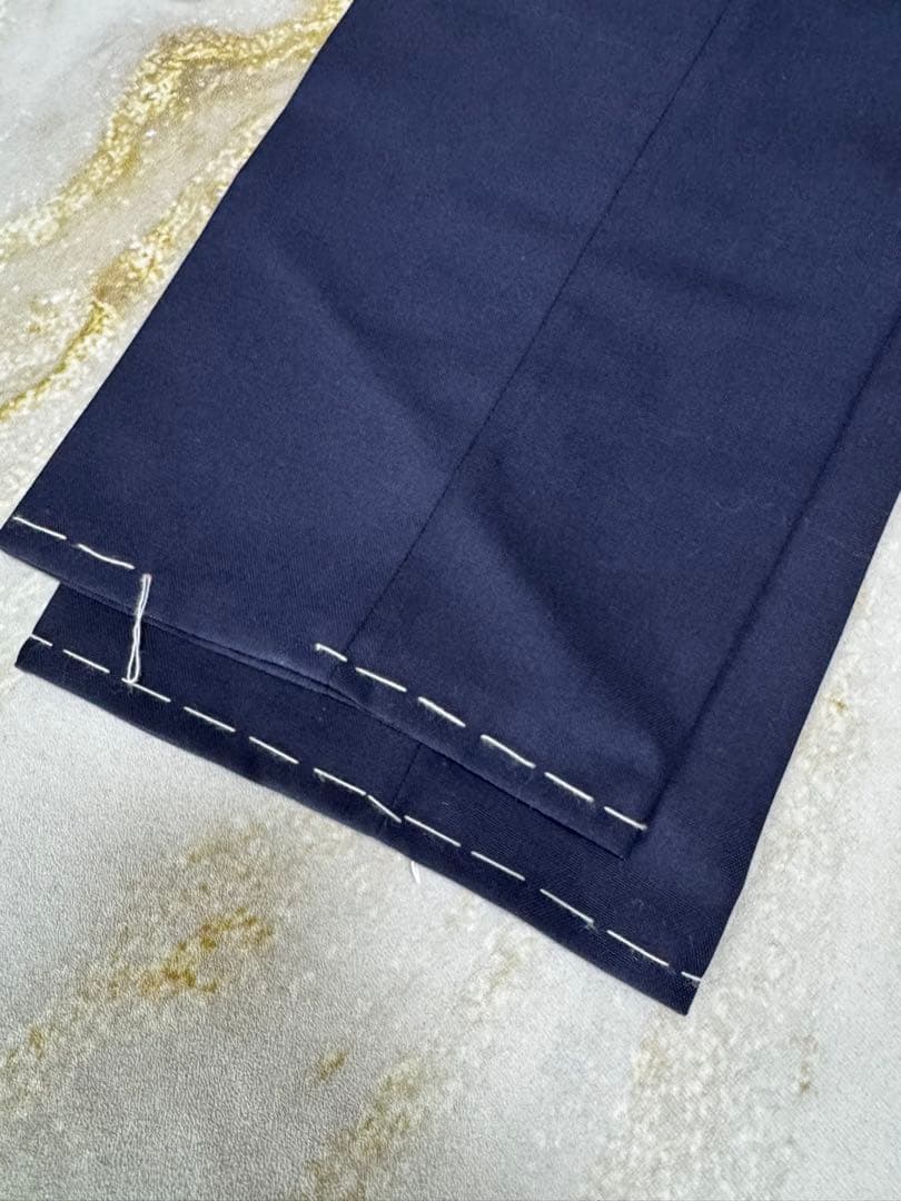 【新品未使用】Ambrosi(アンブロージ) ウール　スラックス、サイズ52