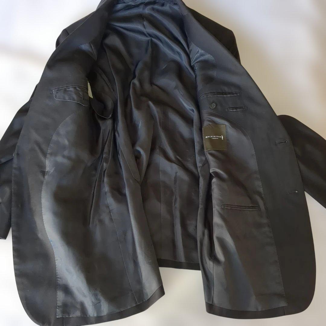 ✨マッキントッシュ ロンドン✨　ビジネス　スーツ　黒　AB7