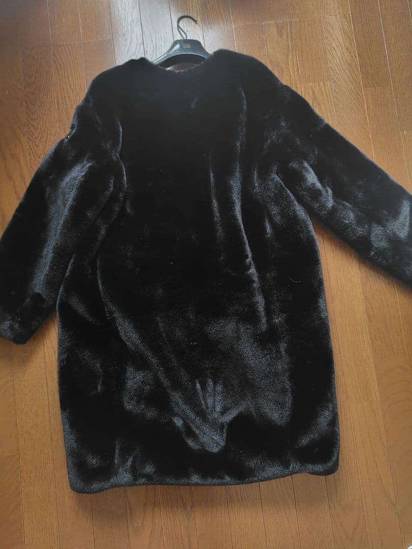 TATRAS ブラックファーコート タミル ボアコート サイズ2