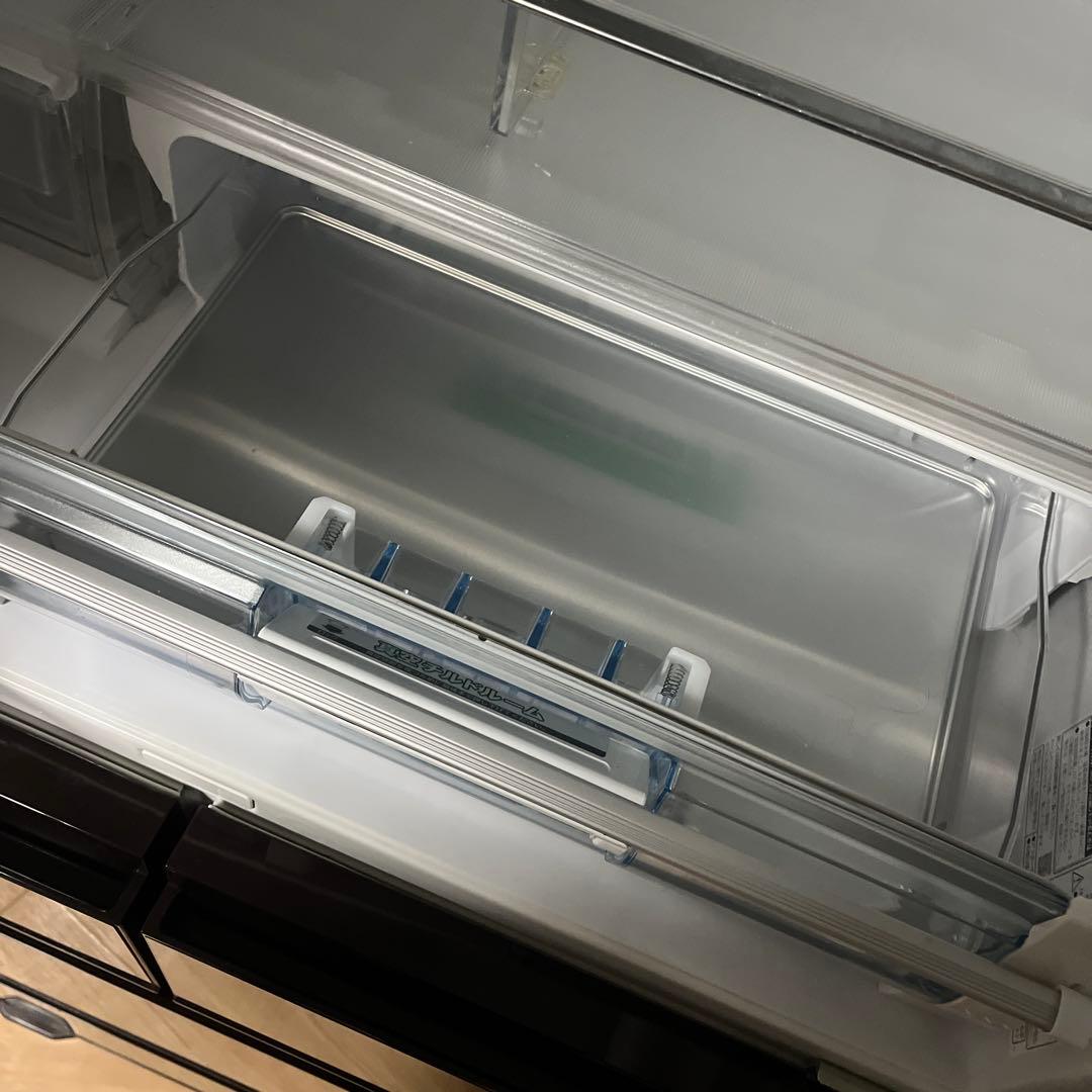 ・日立ノンフロン冷凍冷蔵庫 R-XG5100G(XT) 　2016年製