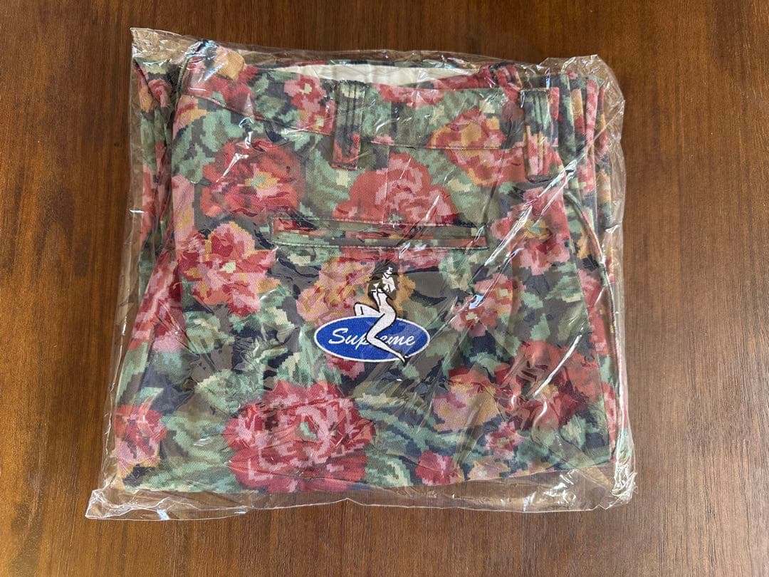 Supreme フラワーパターンパンツ 34