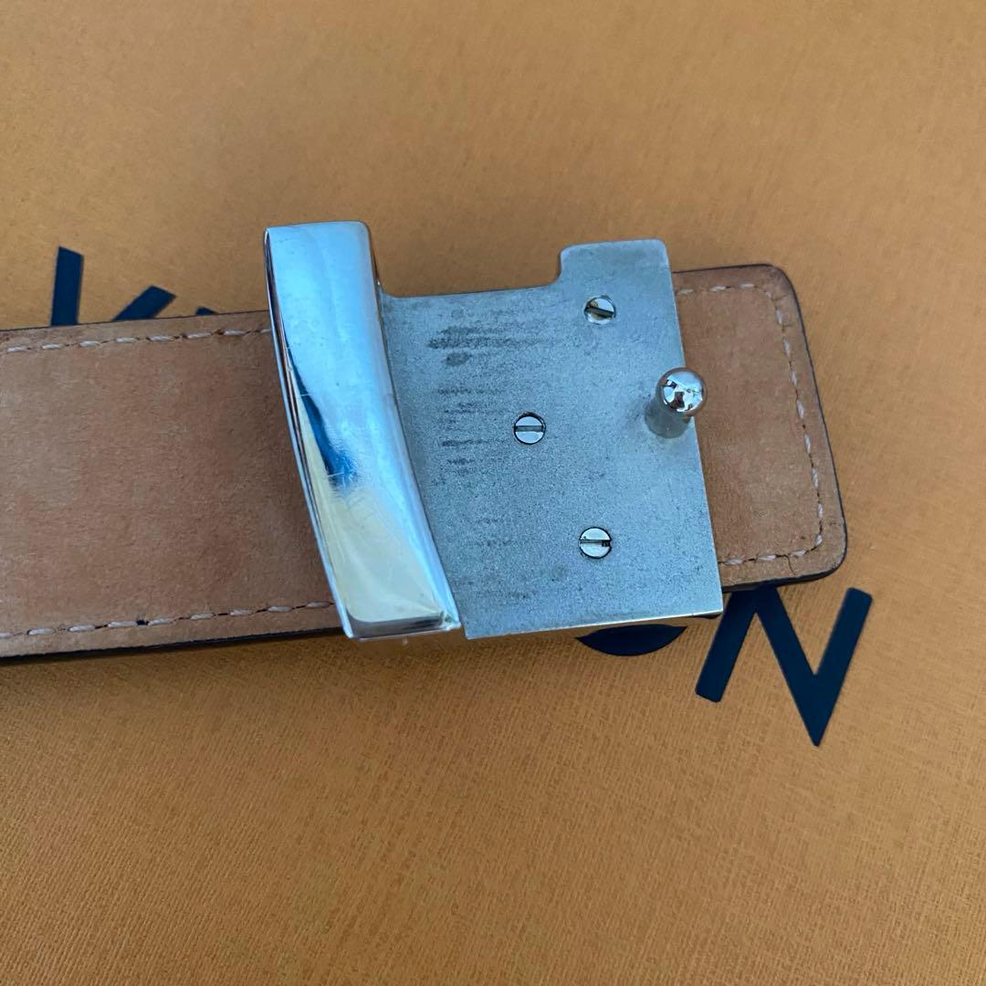 ルイヴィトン　ベルト　エピ　美品　黒