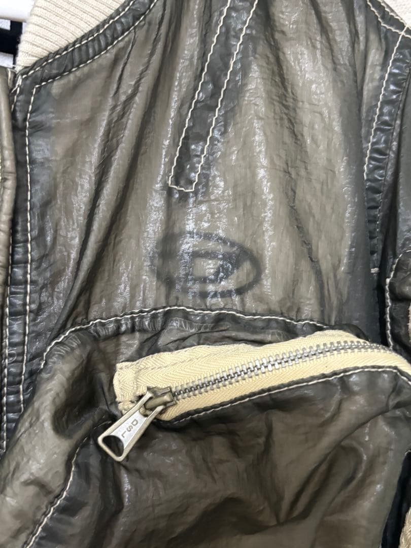 ディーゼル DIESEL G-KHLOE-A ボンバージャケット カーキ