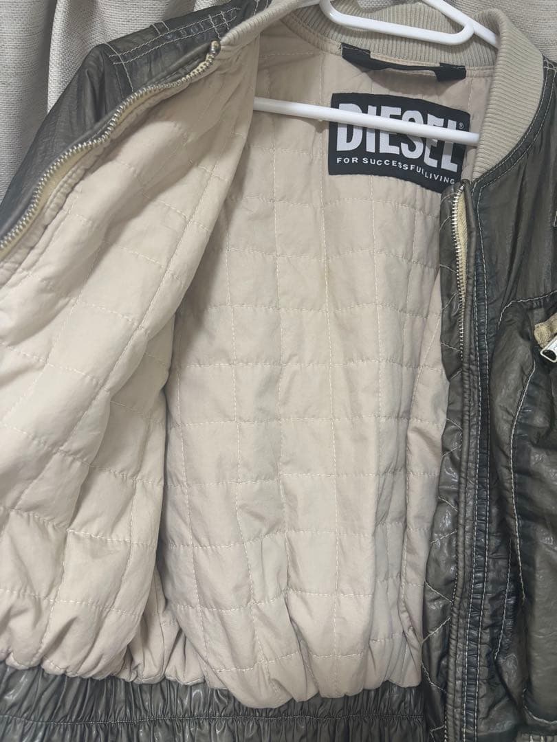 ディーゼル DIESEL G-KHLOE-A ボンバージャケット カーキ