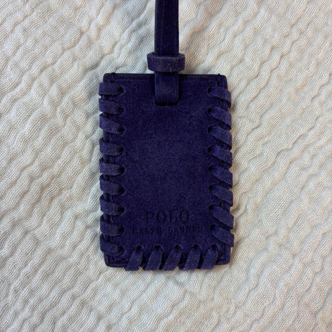 [美品] Polo Ralph Lauren スウェード　ショルダーバッグ